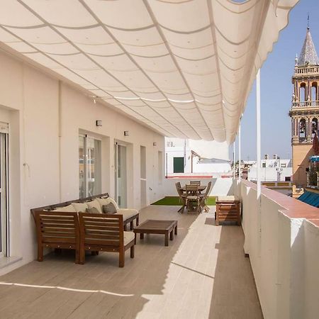Ferienwohnung Triana Deluxe Skyview Sevilla Exterior foto